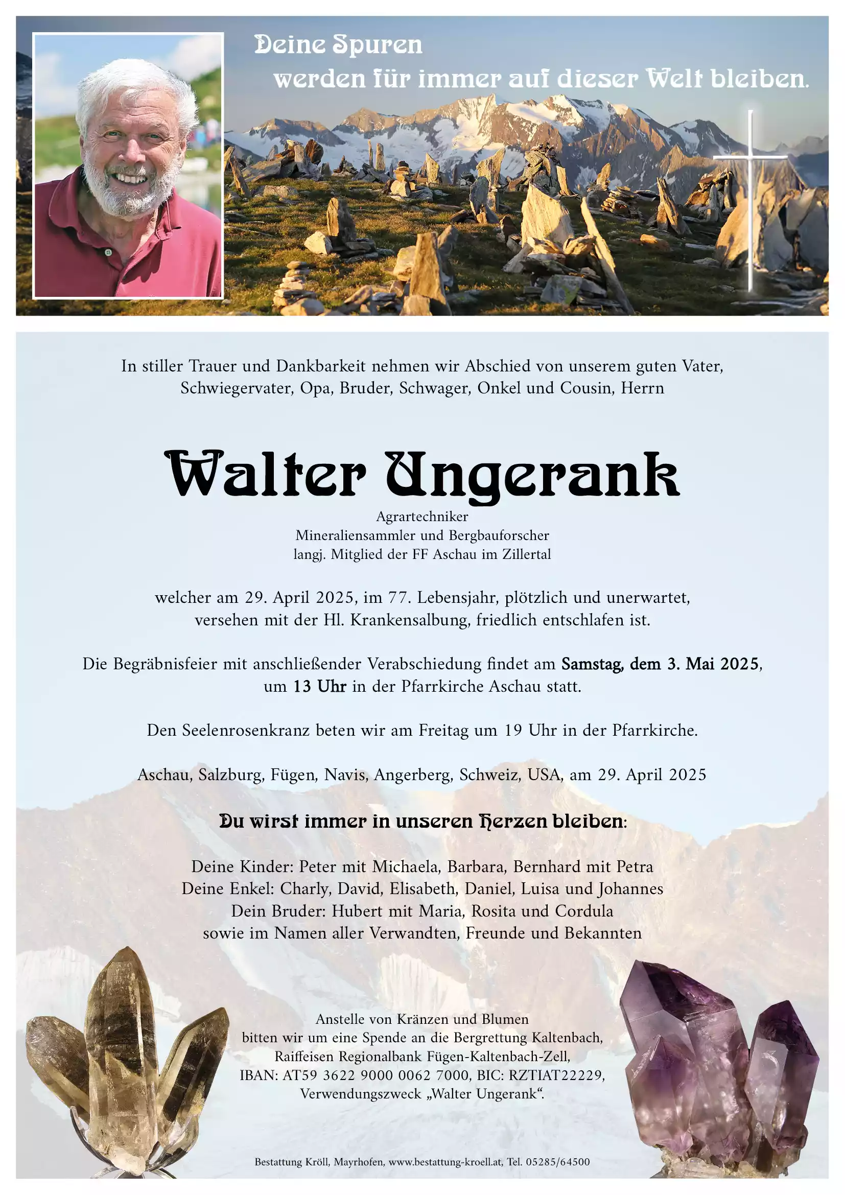 Parte von Walter Ungerank